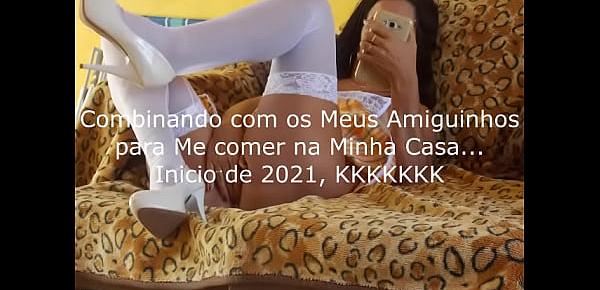  Minha primeira foda de 2021, Eu to querendo muito Mais pena que ninguém quer me comer!!!! KKKKKKKKK